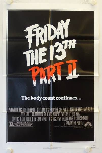 Freitag der 13. - Jason kehrt zurück originales US Onesheet Filmplakat